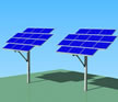 inseguitore solare a palo